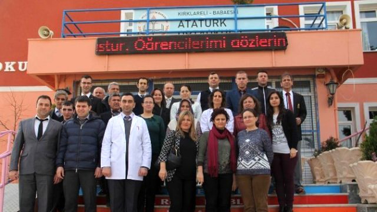 Babaeski Atatürk Ortaokulu\'nun Proje Başarısı