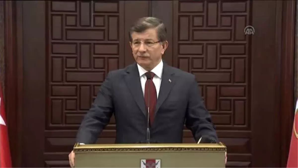 Davutoğlu: "(Ypg\'yi Doğrudan ve Dolaylı Destekleyenler) Türkiye İçin Dost Hüviyetini Kaybetme...