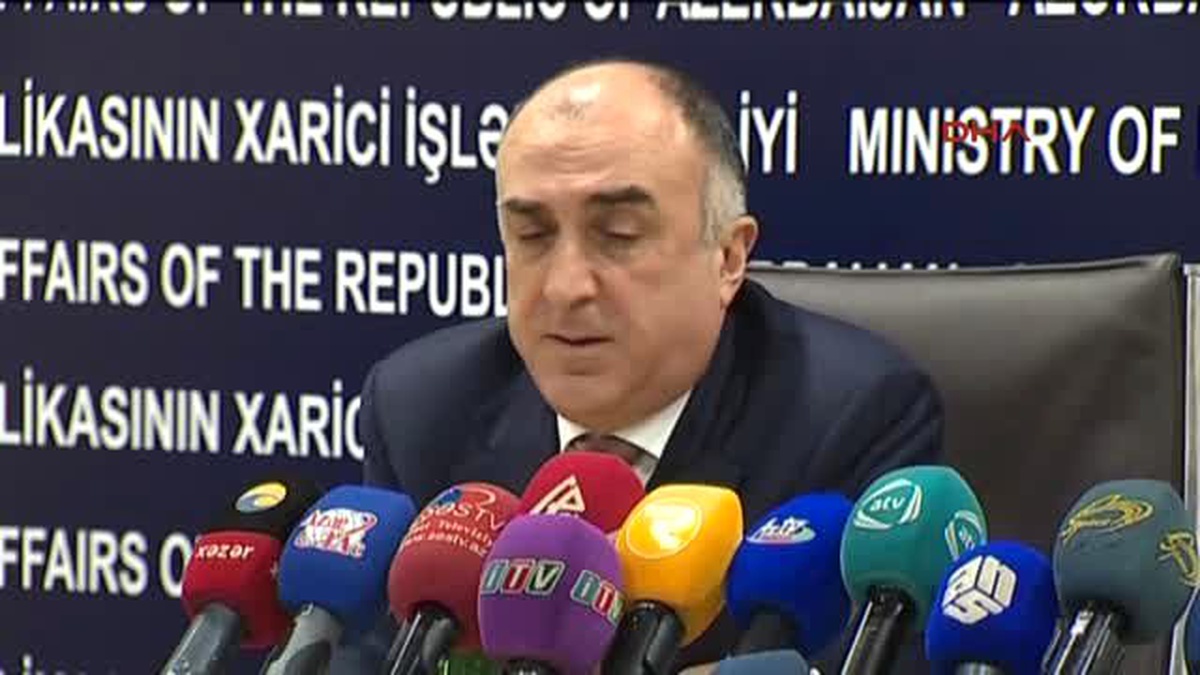 Dışişleri Bakanı Mevlüt Çavuşoğlu, Bakü\'de