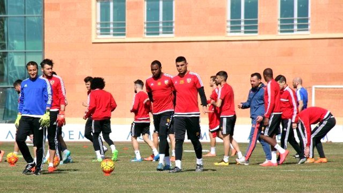 Kayserispor, Gaziantepspor Maçının Hazırlıklarını Sürdürdü