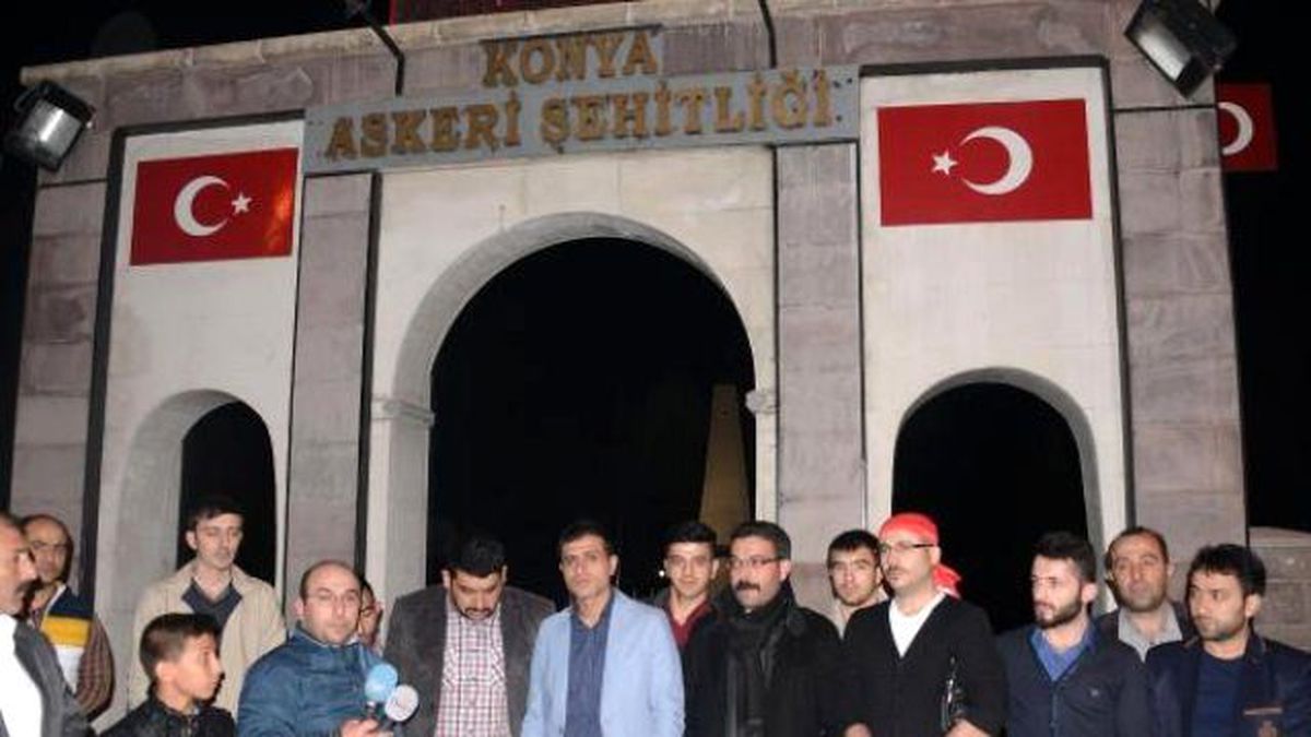 Konya\'da Ankara ve Lice Saldırılarına Tepki