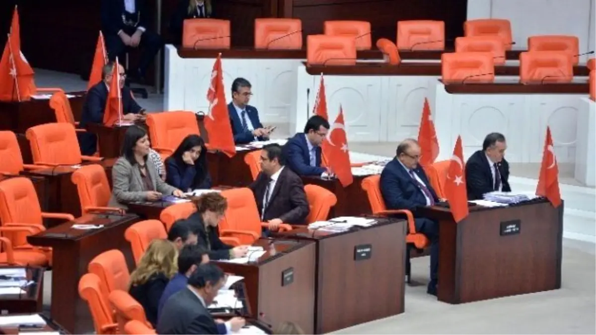 MHP\'den Meclis\'te Teröre Türk Bayraklı Tepki