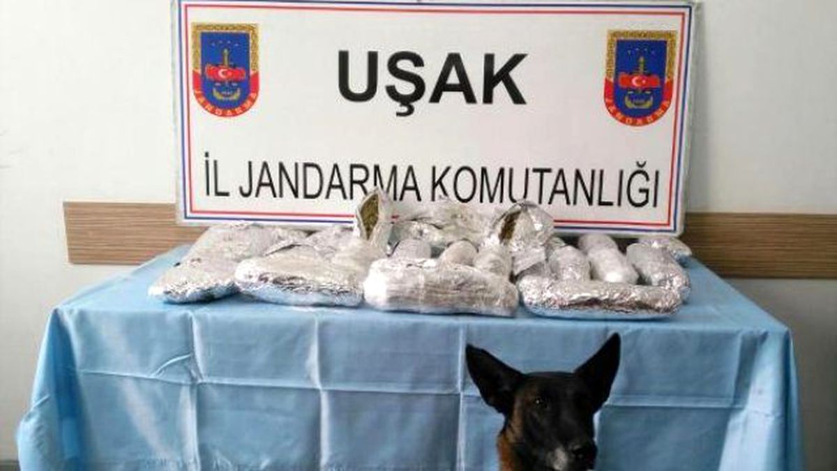 Otobüste 8 Kilo 370 Gram Esrar Ele Geçirildi