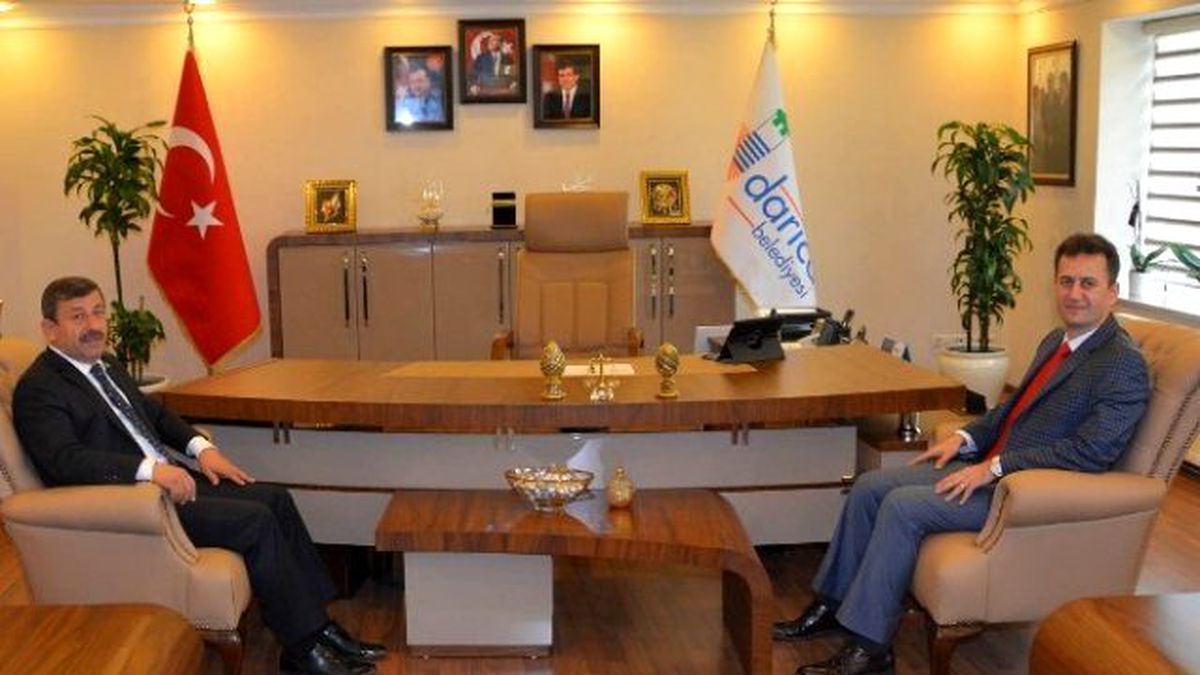 Prof. Dr. Görgün, Başkan Karabacak\'ı Ziyaret Etti