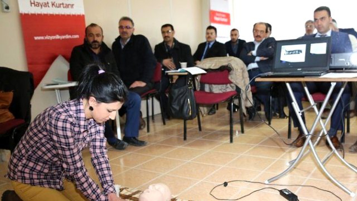 Selçuklu Belediyesi Personeline İlk Yardım Eğitimi