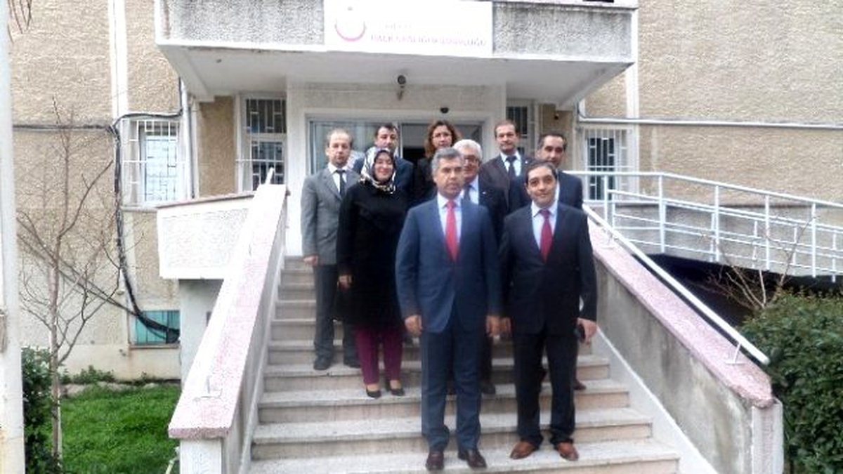 Vali Hamza Erkal Halk Sağlığı Müdürlüğünü Ziyaret Etti