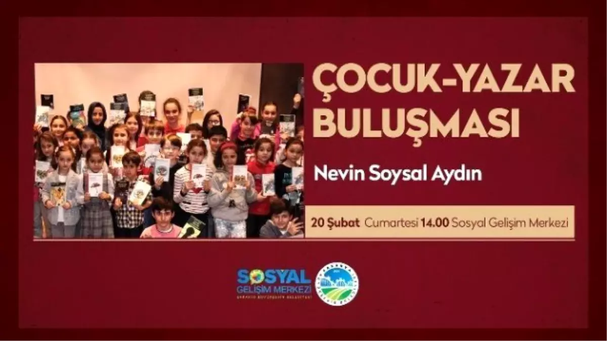 Çocuk Yazar Buluşması Sgm\'de