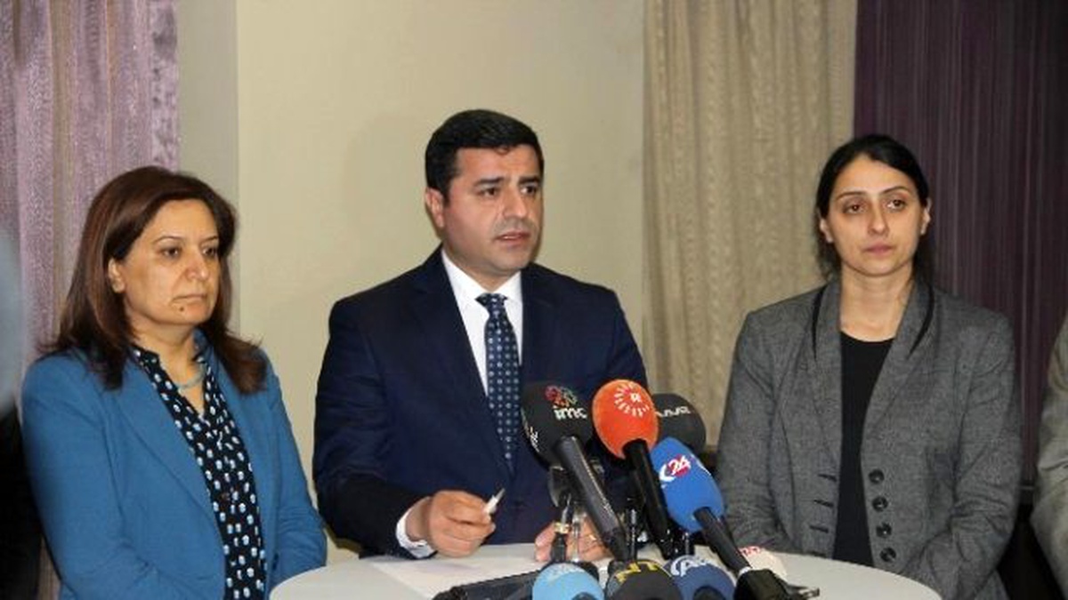 Hdp Eş Genel Başkanı Demirtaş\'tan Gündeme İlişkin Açıklama