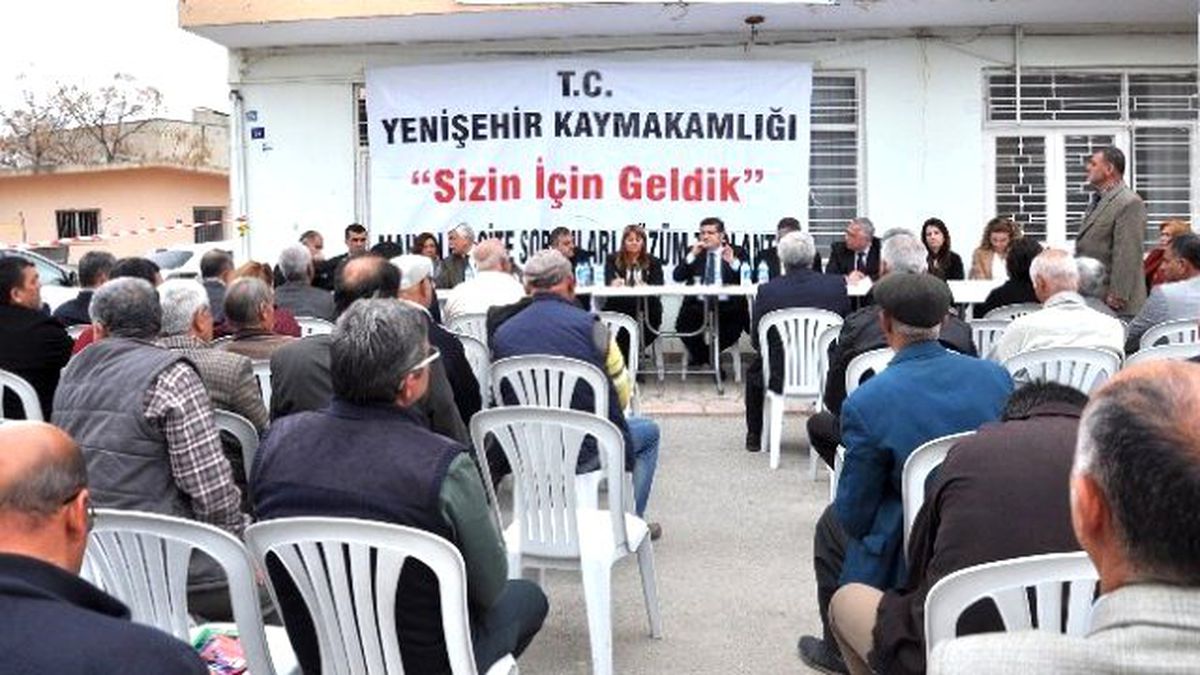 Kaymakam Özarslan, Çiftlikköy Sakinleriyle Buluştu