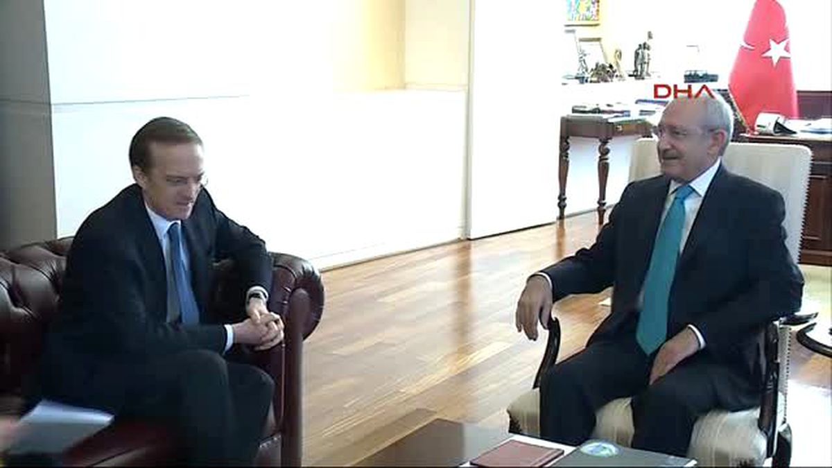Kılıçdaroğlu, Fransa Büyükelçi Fries\'la Görüştü