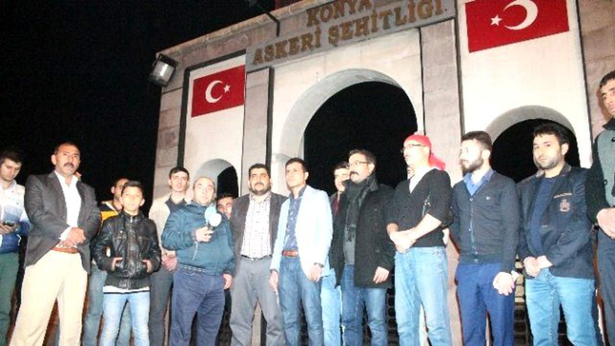 Konya\'da Ankara ve Diyarbakır\'daki Terör Olaylarına Tepki