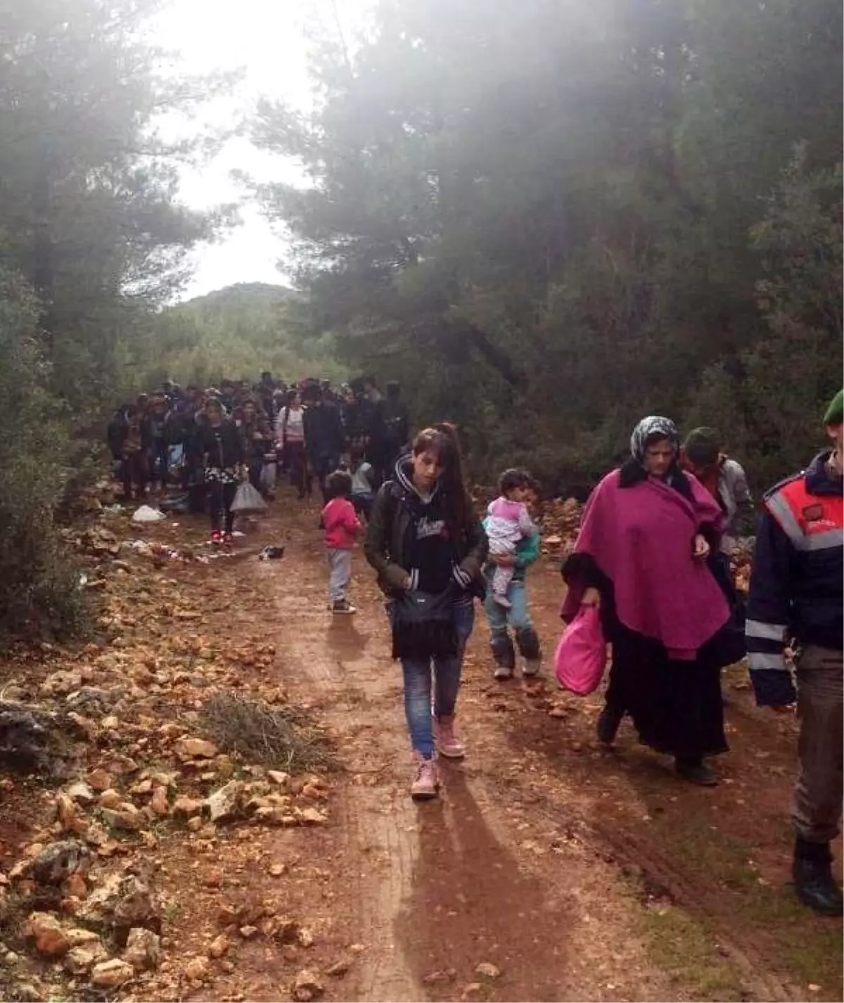 Meis Adası\'na Gitmek İsteyen 146 Kaçak Yakalandı