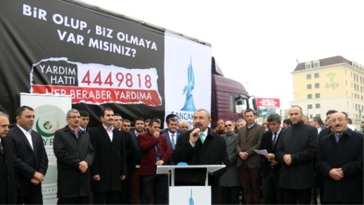Sancaktepe Belediyesi\'nden Bayırbucak Türkmenlerine 8 Tır Yardım