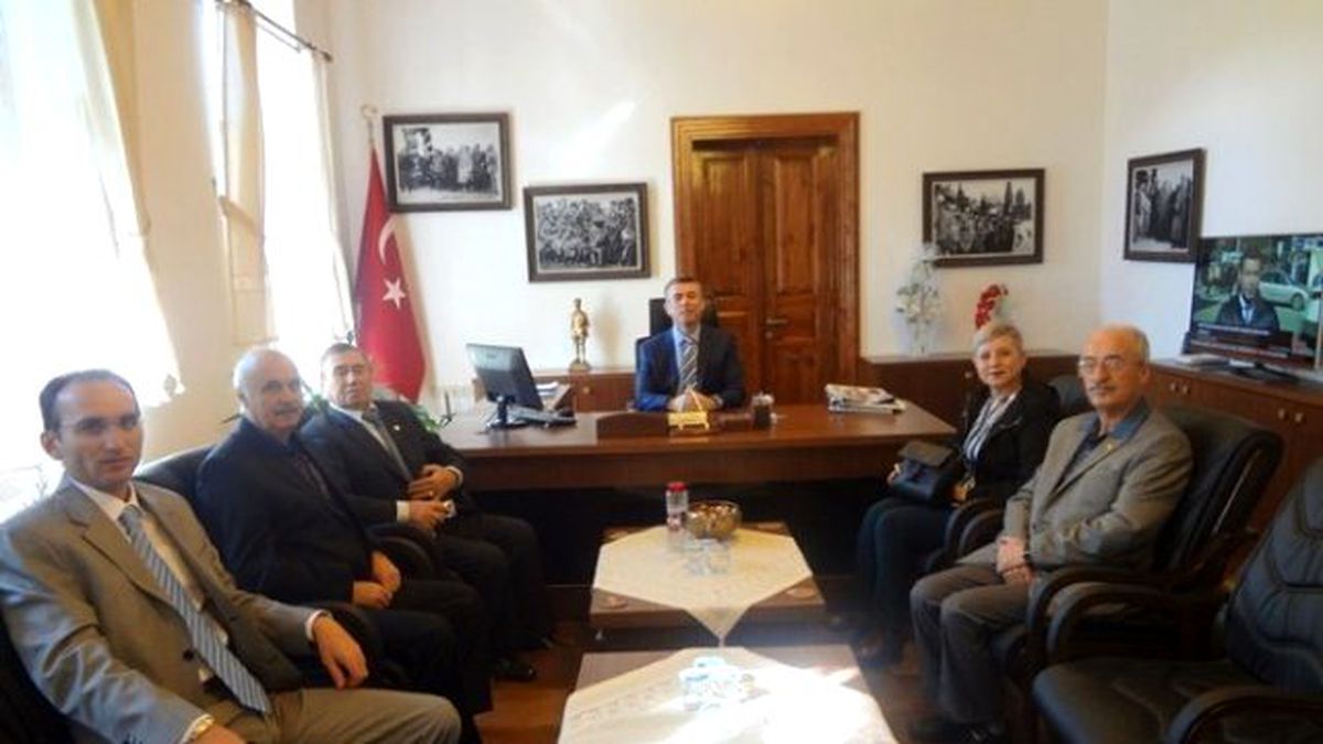 Thk\'dan Kaymakam Sırmalı\'ya Ziyaret