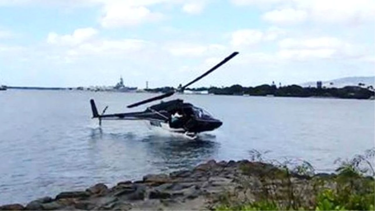 Turist, Helikopterin Suya Çakılmasını Anbean Kaydetti