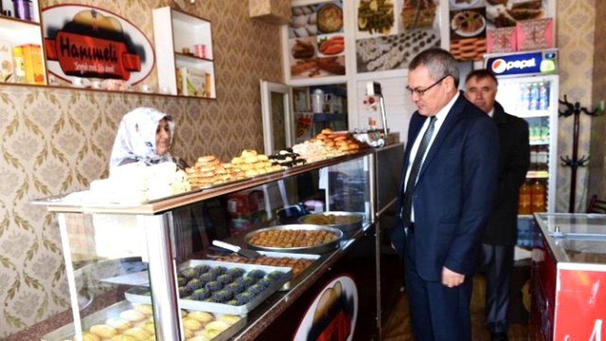 Vali Deniz, Kosgeb Desteklemeleri ile Kurulan Yeni İşletmeleri Ziyaret Etti
