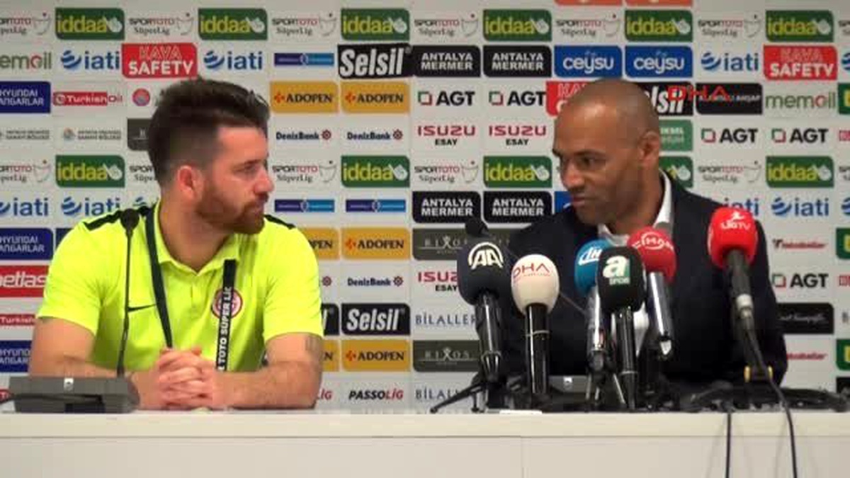 Antalyaspor-Çaykur Rizespor Maçının Ardından