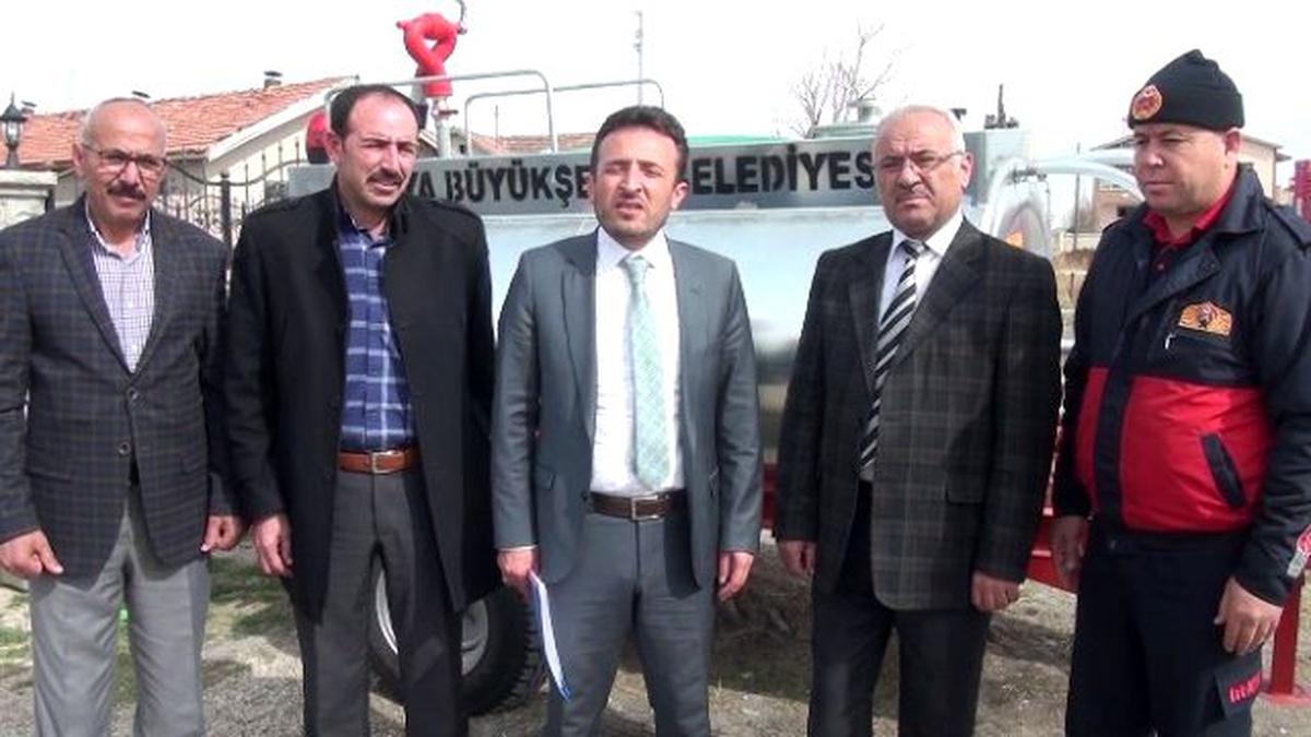Çumra\'da İlk Müdahale Tankerlerini Mahallelere Teslim Ediliyor
