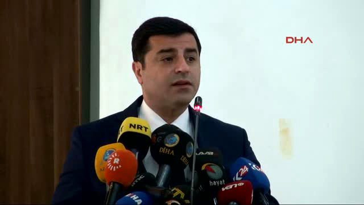 Diyarbakır - Demirtaş: Akp, Işid\'in Siyasi Uzantısıdır