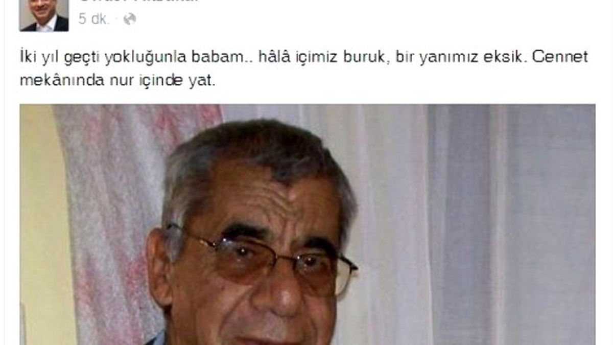 DSP Genel Başkanı Aksakal\'ın Baba Özlemi