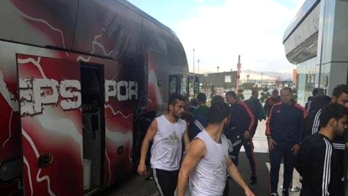 Gaziantepspor Kafilesi Kayseri\'de
