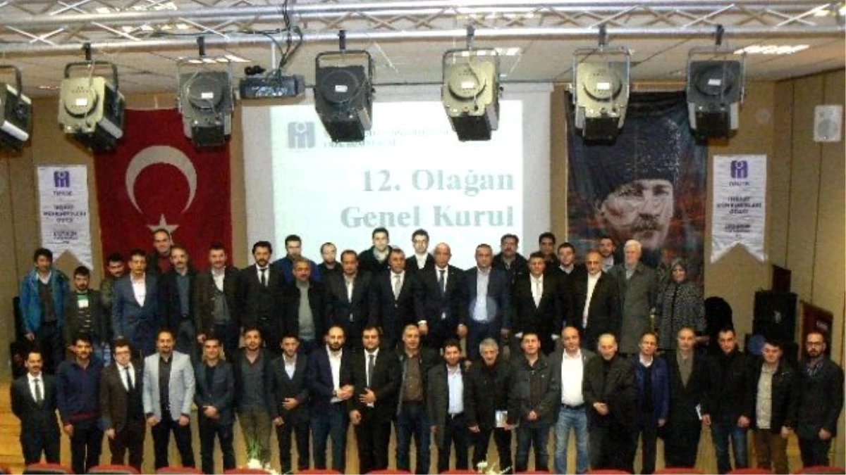 İnşaat Mühendisleri Odası Erzurum Şubesi 12. Dönem Genel Kurulunu Yaptı