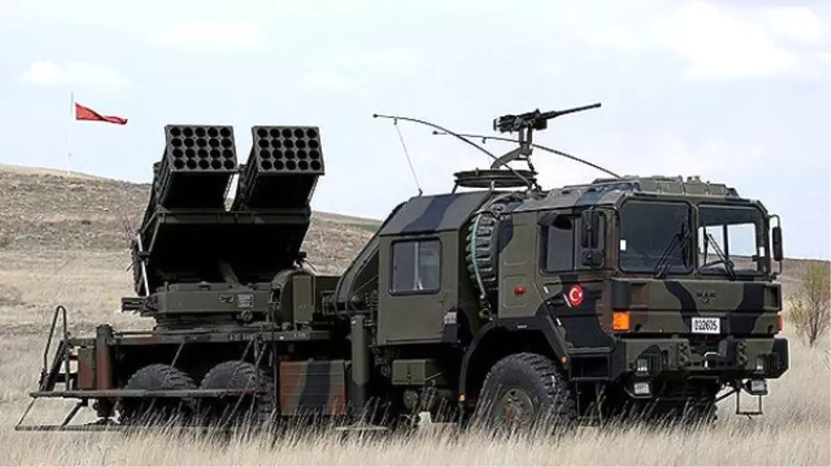 \'Sakarya\' Roketatarlarının Namlusu YPG\'ye Çevrildi