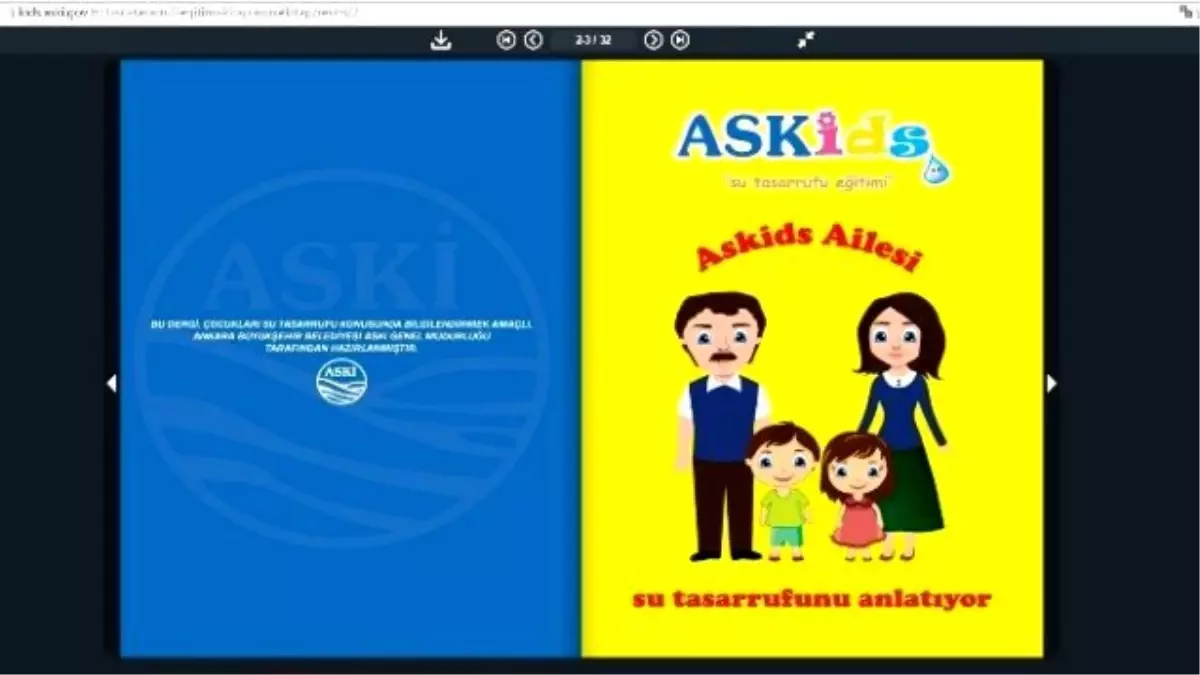 Aski\'den Çocuklar İçin İnternet Sitesi