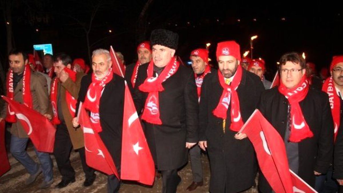Bayburt Şehitlerini Unutmadı