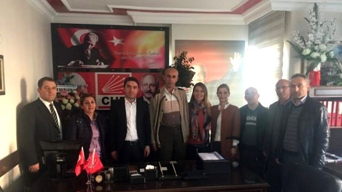 Bimyad Yöneticilerinden CHP İl Başkanlığı\'na Ziyaret