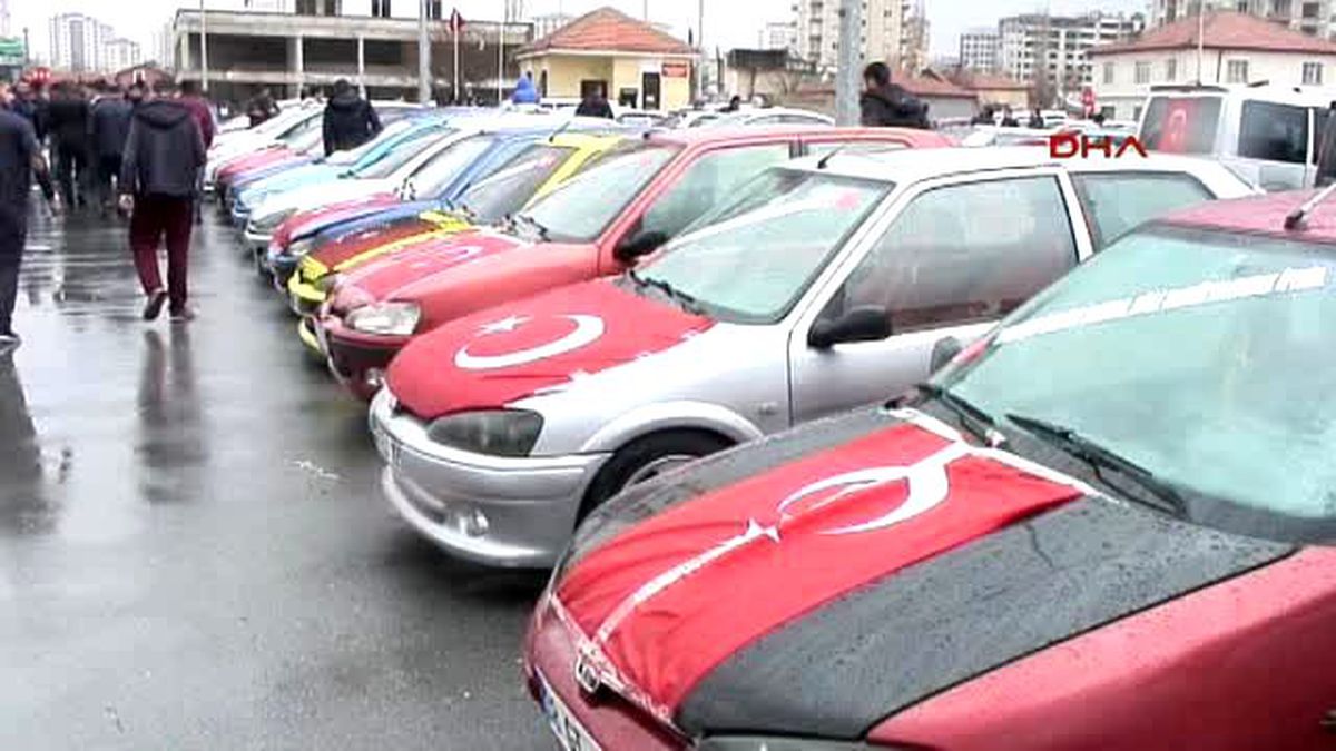 Kayseri?de Teröre Konvoylu Tepki