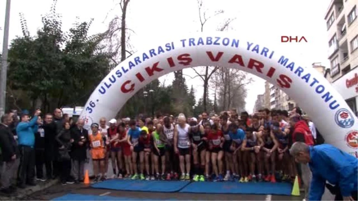 Trabzon Yarı Maratonuna Etiyopyalılar Damgasını Vurdu