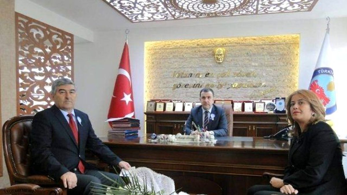 Avanos Mal Müdürü Başkan, Kaymakam Eldivan\'ı Ziyaret Etti