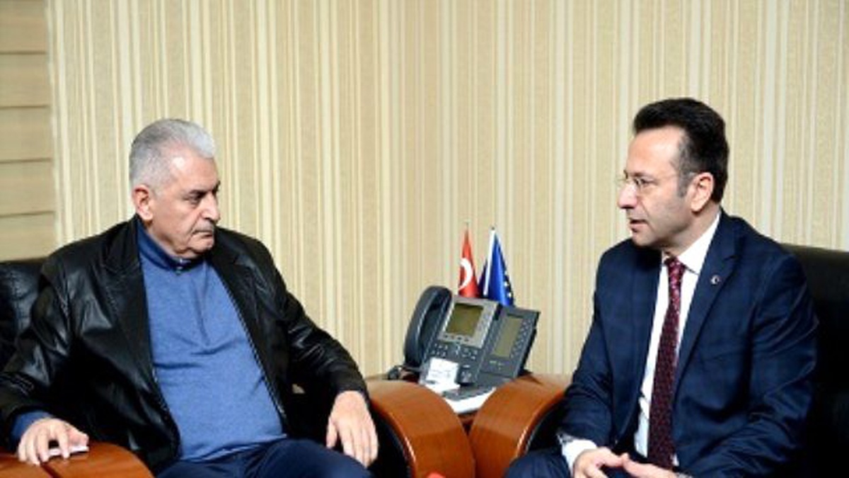 Bakan Yıldırım Valiliği Ziyaret Etti