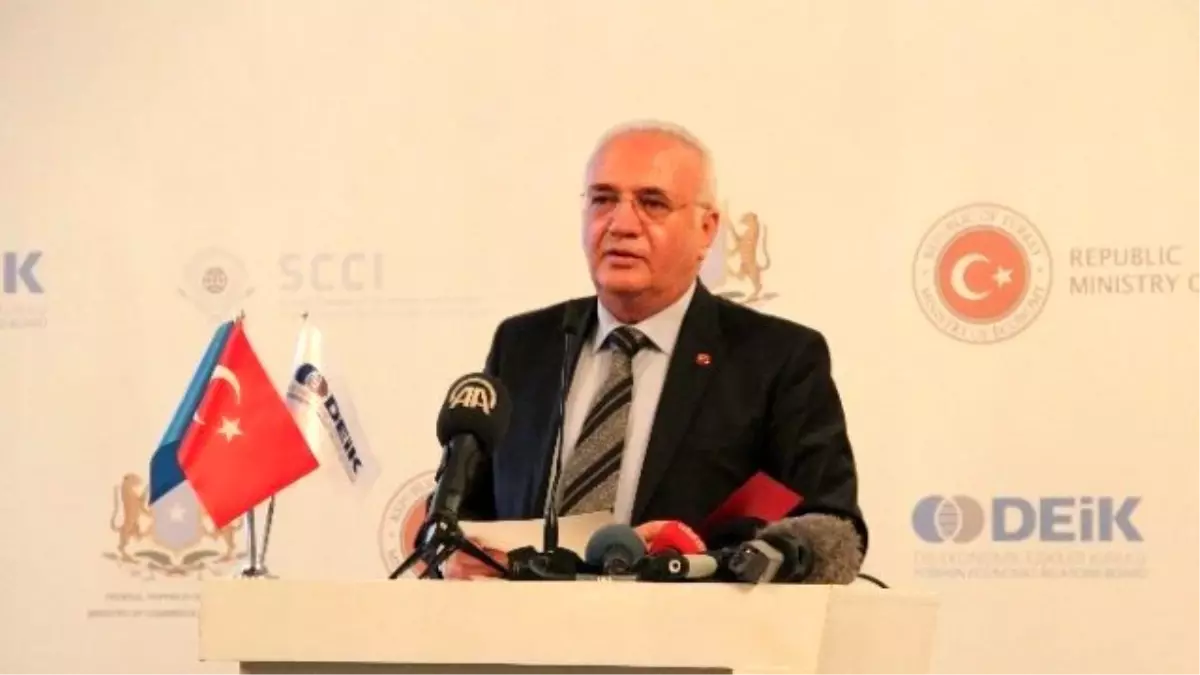 Ekonomi Bakanı Elitaş Türkiye-somali İş Forumu\'na Katıldı