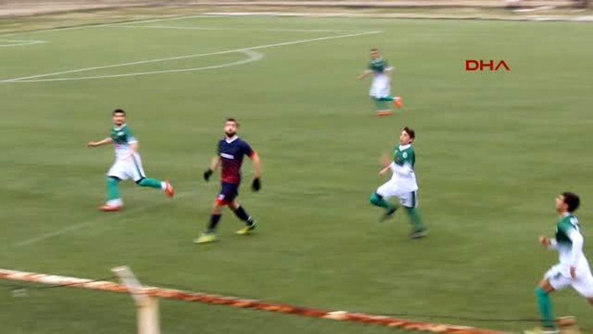 Kütahya\'da Amatör Maçta Kavga