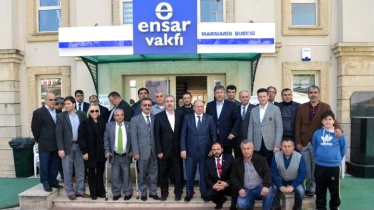 Öztürk\'ten Marmaris Ensar Vakfı\'na Ziyaret