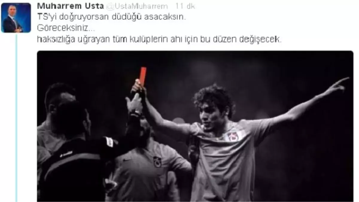 Trabzonspor Başkanı Usta: Düdüğü Asacaksın!