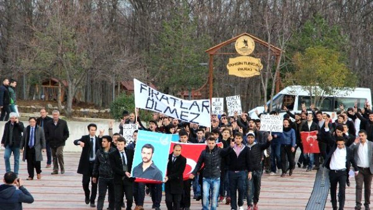 Ülkücüler Omü\'de Fırat Çakıroğlu\'nu Andı