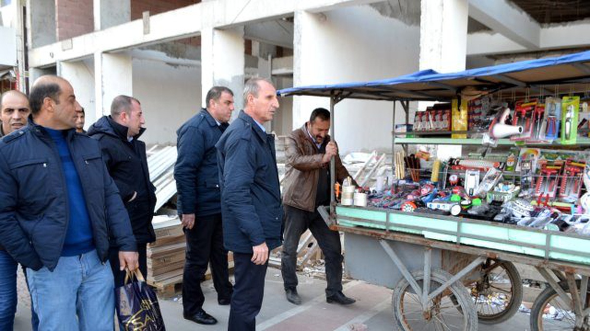 Zabıta Ekiplerinden Kaldırım İşgali Denetimleri