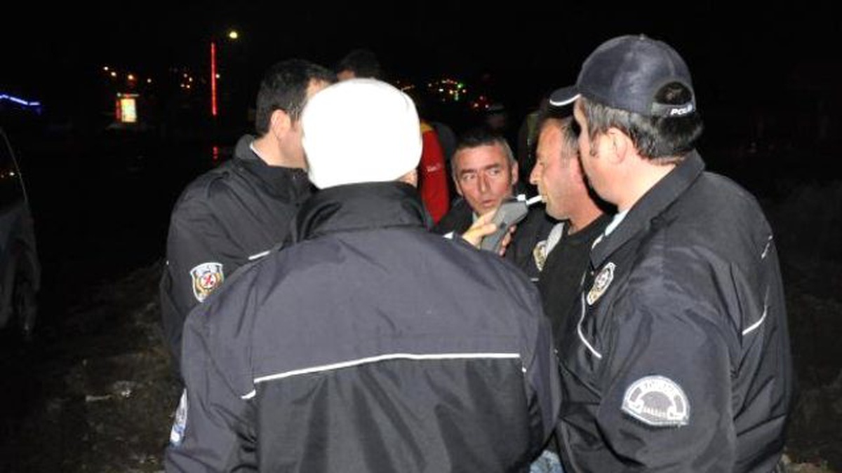 Alkollü Sürücüsü Polisi Peşine Taktı, Kaza Yapınca Yakalandı