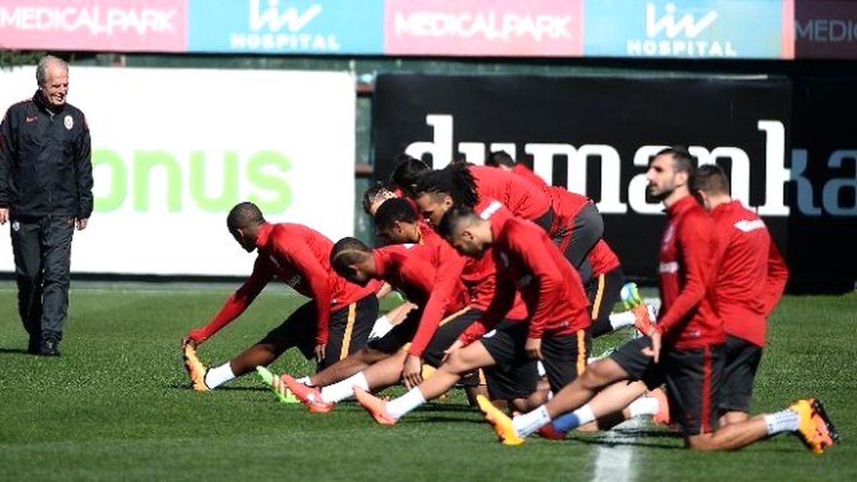 Galatasaray\'da Lazıo Maçı Hazırları Başladı
