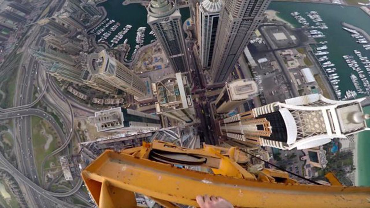 James Kingston, 450 Metrelik Vince Tırmandı