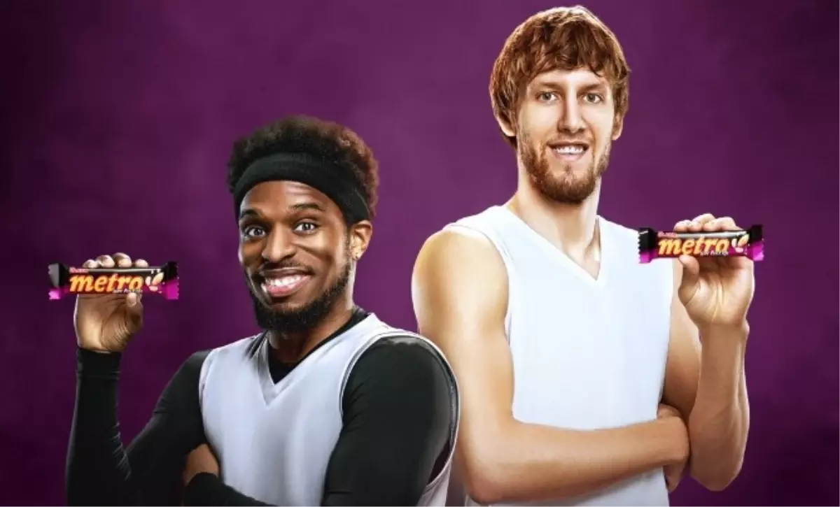 Jan Vesely ve Bobby Dıxon Ülker Metro Reklamlarında