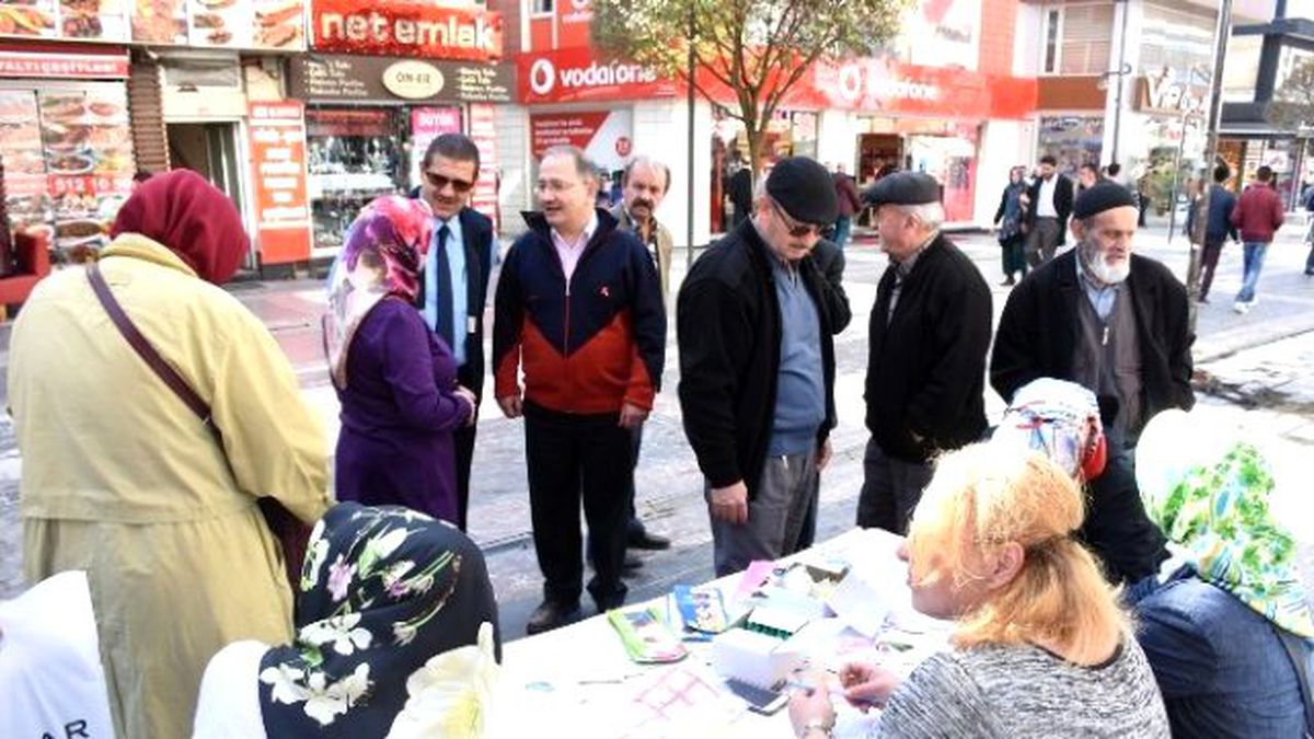 Kanser Testi İçin Stant Kuruldu