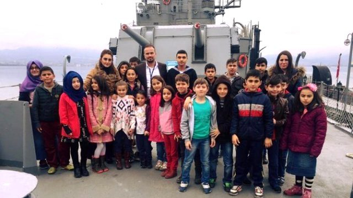 Kartepe Bilgi Evi Öğrencileri Gayret Gemi Müzesini Gezdi