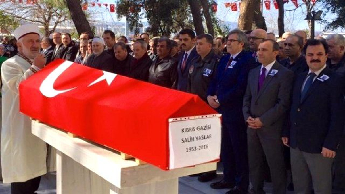 Kıbrıs Gazisi Son Yolculuğuna Uğurlandı