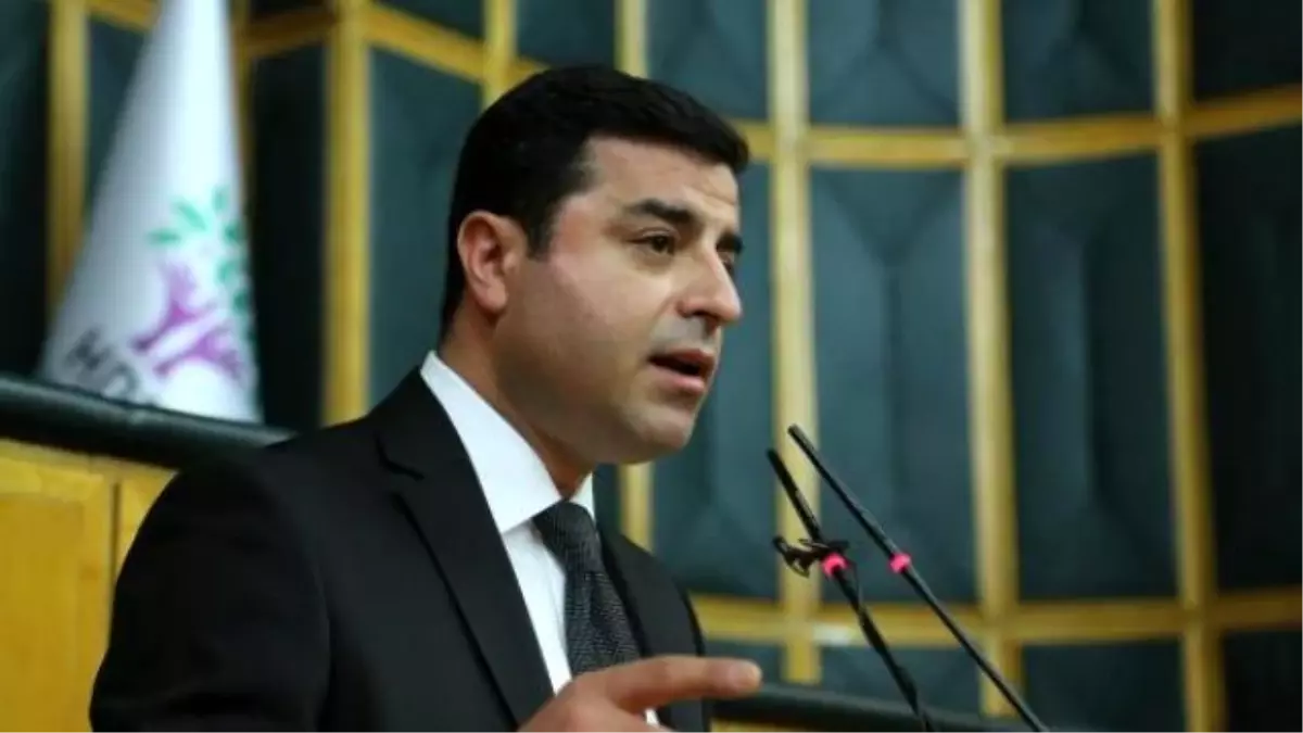 Selahattin Demirtaş : AKP Işid\'in Siyasi Uzantısıdır