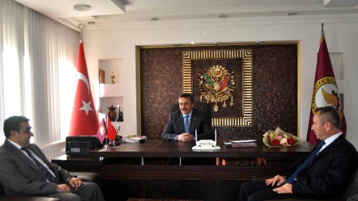 Vergi Dairesi Başkanından Başkan Tutal\'a Ziyaret