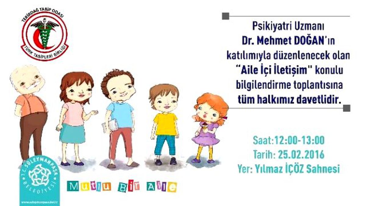 Aile İçi İletişim\' Hakkında Bilgilendirme Toplantısı
